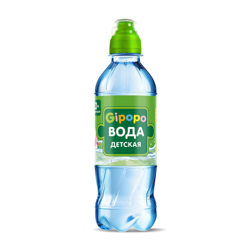 Детская артезианская GIPOPO 0.33 л, без газа